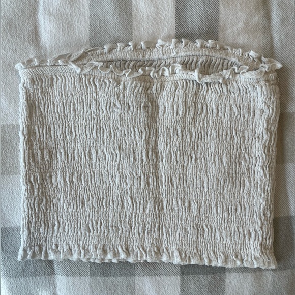 Forever 21 White Tube Top - Picture 2 of 3